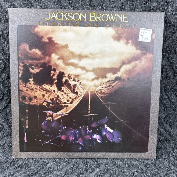 Jackson Brown Running On Empty 1977 Vinyl LP Asylum Records 6E-113 - Picture 8 of 9